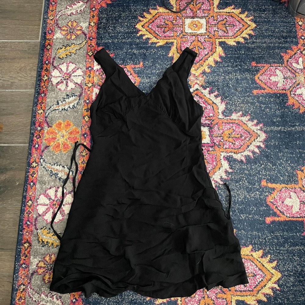 Women's Woven Slip Dress - Wild Fable™ Black L
